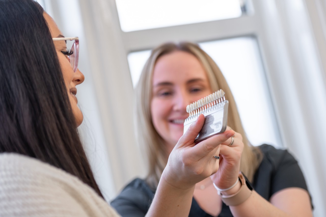 Teeth whitening at a dentists in Carlisle